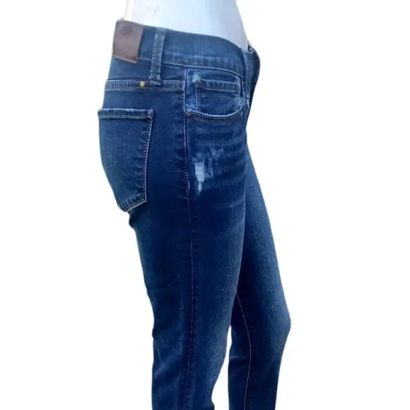 639919..Lucky Brand Skinny Jeans Size 2/26, 7"Rise - Picture 3 of 5